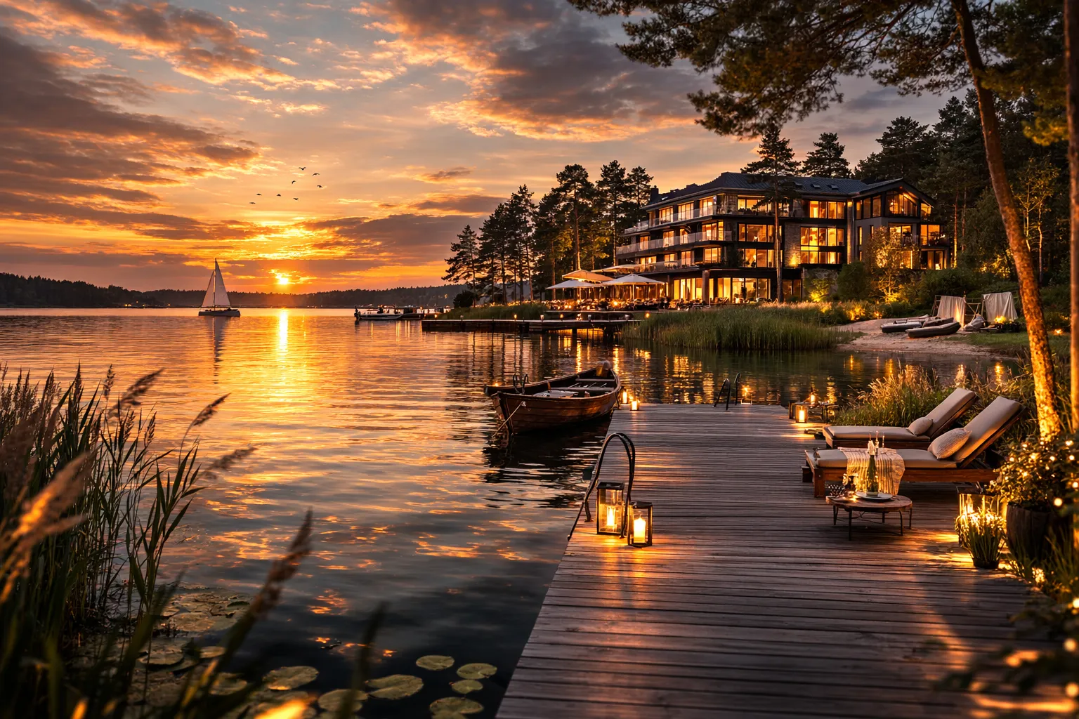 Noclegi na Mazurach – baza hoteli, domków i apartamentów